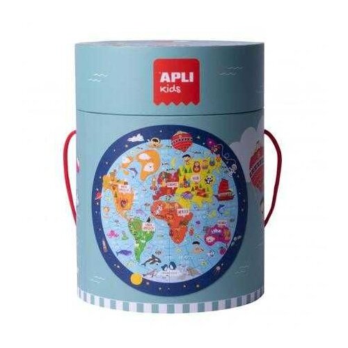 Apli puzle kružnog oblika worldmap 18201 Cijene