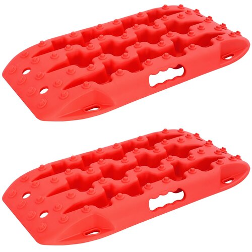  Ploča za vuču 2 pcs Crvena 57,5 x 30,5 x 5,5 cm Ojačani najlon Slike