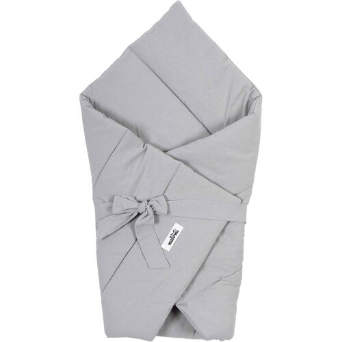 Malomi Kids Siva pamučna deka za bebe 75x75 cm - Cijene