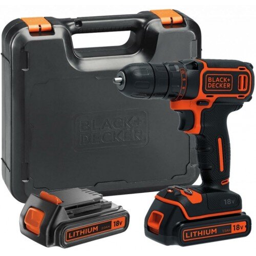 Black & Decker BDCDD186KB drill Keyless Black, Orange Cijene
