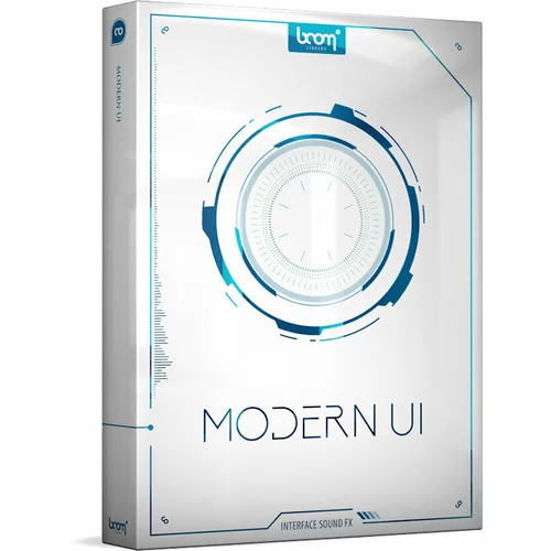 BOOM Library Modern UI (Digitalni izdelek)