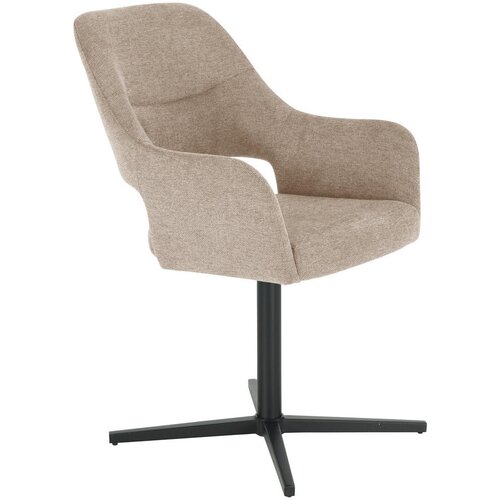 MID.YOU NASLANJAČ, les, kovina, tekstil rjavosiva Cene