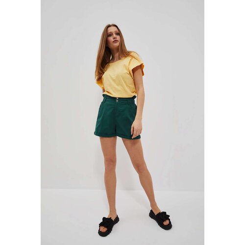 Marisse Women&amp;#039;s Shorts L-Sh-4010 Palm Leaf Slike