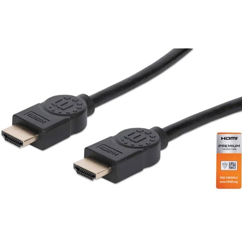  Kabl HDMI MANHATTAN Male to Male 4K 3D 1,8m Slike
