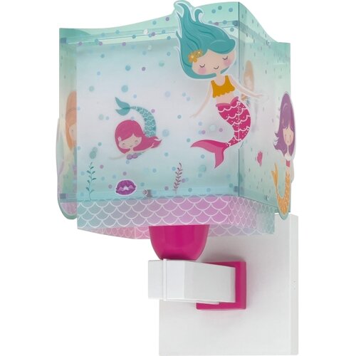 Dalber 63449 - Dečije zidno svetlo MERMAIDS 1xE27/60W/230V Slike