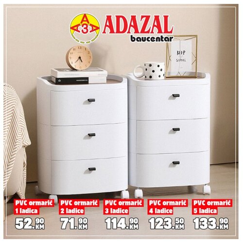  PVC ormarić 2 ladice AD23-1002 Cijene