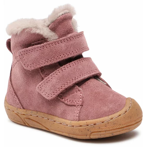 Froddo Zimski škornji Minni Suede Velcro G2110126 M Pink 0