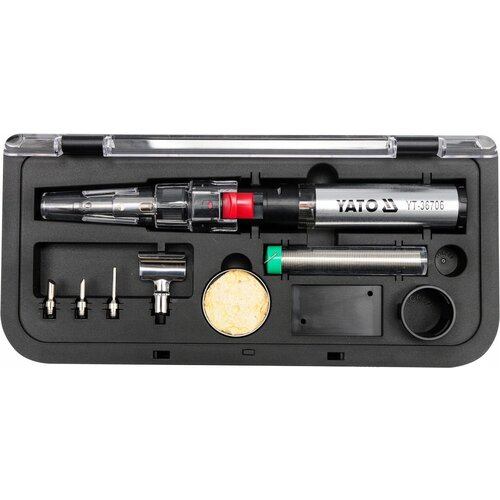 Yato YT-36706 soldering iron Gas soldering iron 1300 °C Black, Red, Stainless steel Cijene