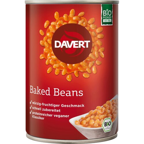 Davert Bio pečen fižol - 400 g Cene