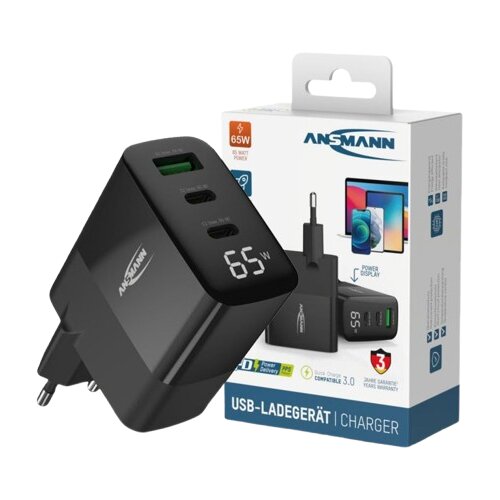 Ansmann Punjač HC365PD, USB punjač, 65W Slike