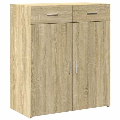 Maison Chic Komoda - Predalnik sonoma hrast 80x42,5x93 cm inženirski les, (21717945) Slike