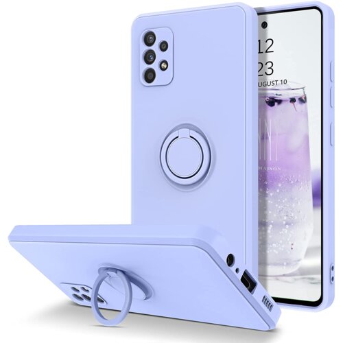 Onasi silikonski ovitek liquid ring za samsung galaxy A04s / samsung galaxy A13 5G A136 - moder Cene