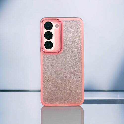  futrola shine sa zastitom za kameru za samsung S916 galaxy S23 plus roze Slike