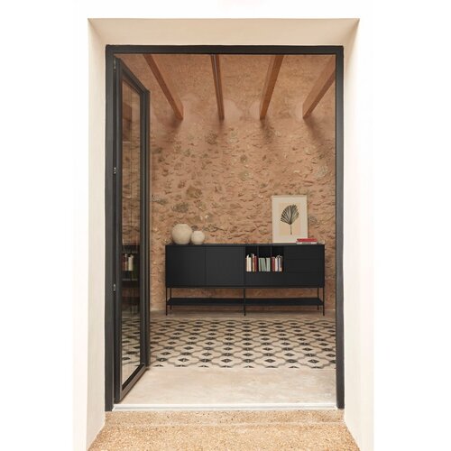 Teulat Črna komoda 220x98x45 cm Platt &amp;ndash; Slike