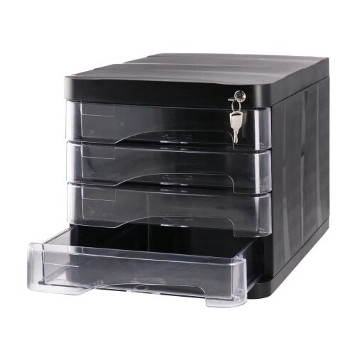  Office drawer, polica za dokumenta, crna Cene