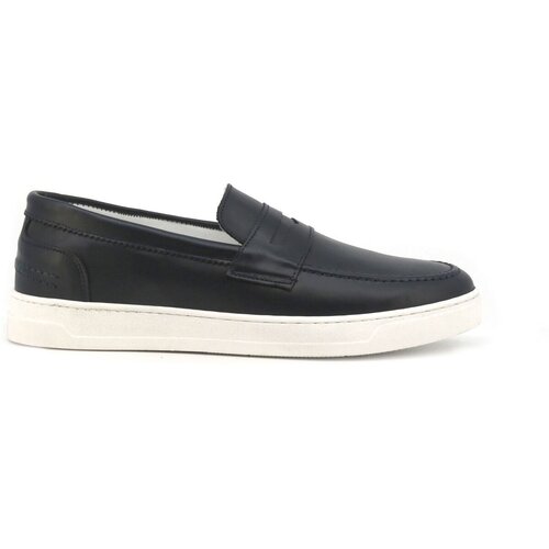 Duca di Morrone Slips on Enea - Leather Blue Modra Slike