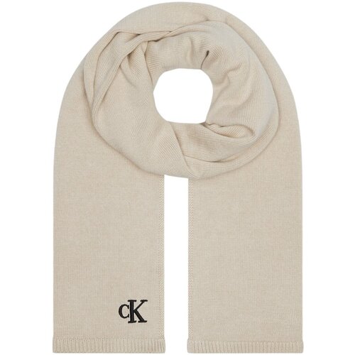 Calvin Klein Jeans Šali & Rute SEASONAL POM POM SCARF K60K612662 Bež Cene