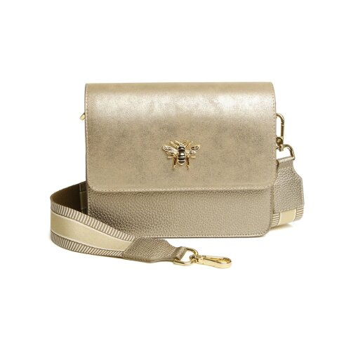 Fancy Metal Goods Ltd Alice Wheeler - Torba - Hughbury, Bronze, Crossbody Cene