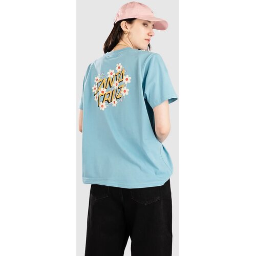 Santa Cruz Boho Floral Dot T-shirt norse blue Cene