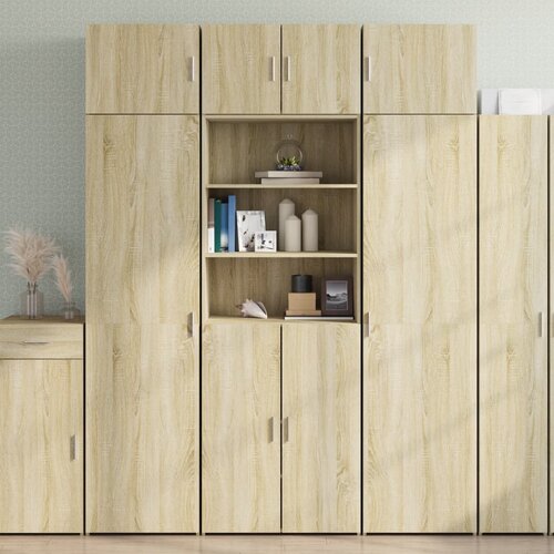 Furnova Omara za shranjevanje sonoma hrast 70x42,5x225 cm inž. les, (21953847) Cene
