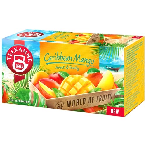 Teekanne World of Fruits voćni čaj Caribbean Mango, 20 kesica Cene