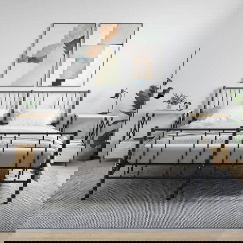 VidaXL Noćni ormarići 2 kom boja hrasta 50x41x65 cm konstruirano drvo Slike
