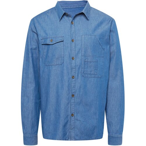 ABOUT YOU x Alvaro Soler Srajca &amp;#039;Baran&amp;#039; moder denim Slike