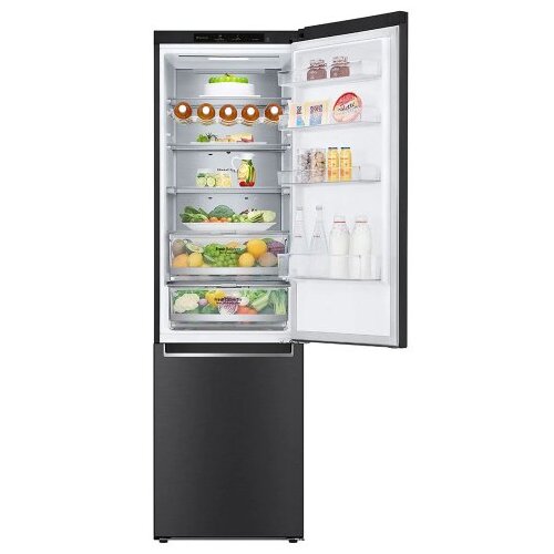 LG gBB72MCVGN - crni kombinovani frižider Slike