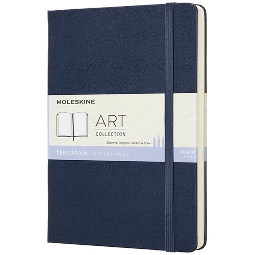 Moleskine Beležnica Sketchbook, modra - brezčrtni Cene