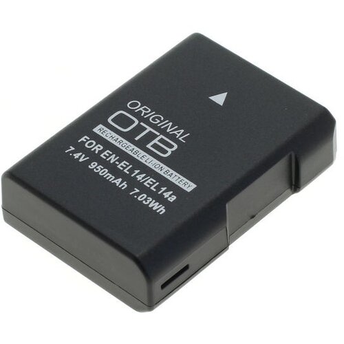 OTB baterija EN-EL14 za nikon D3100 / D3400 / D5100 / D5600 / P7000, 950 mah Cene