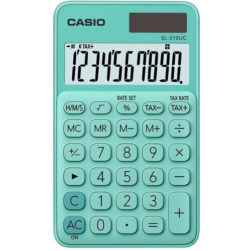 Casio kalkulator SL310 uc zeleni Slike