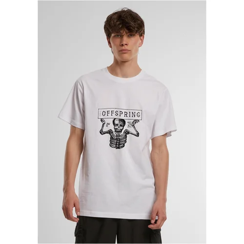 Merchcode Men's T-shirt Offspring Oversize white