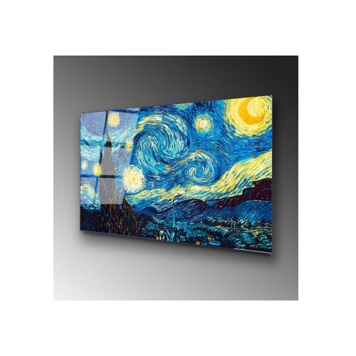 Wallxpert dekorativna slika od kaljenog stakla zvezdana noć (uv 203) 70 x 100cm Slike