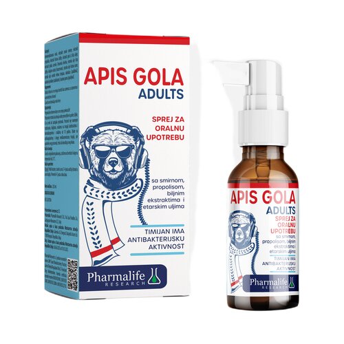 Pharmalife apis gola adults strej 20ml Slike