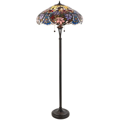  endon 64323 - podna lampa tiffany sullivan 2xE27/60W/230V prečnik 56 cm Cene