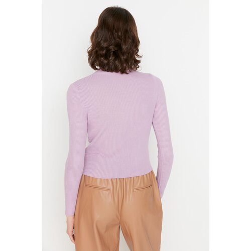 Trendyol Ženska dolčevita Upright Collar Cene