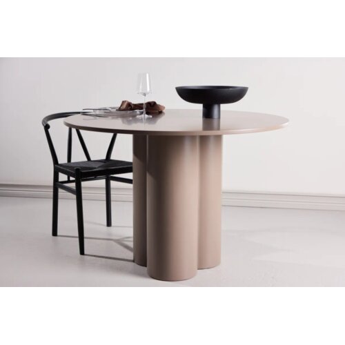 Venture Home Olivia okrugli blagovaonski stol ⌀110 cm, tamnosmeđi Cijene