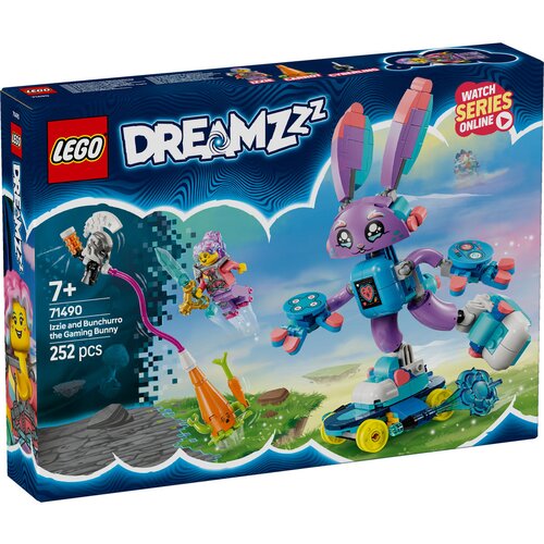 Lego LEGO&amp;reg; DREAMZzz&amp;trade; - Izzie in igričarski zajček Bunchurro (71490) Slike