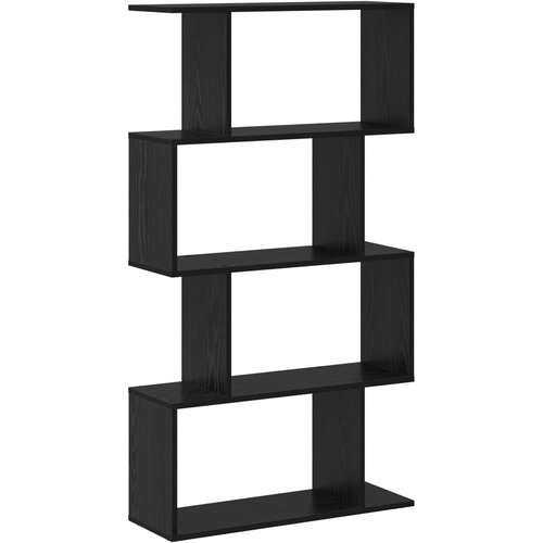  za knjige Crni hrast 70 x 24 x 129 cm Konstruirano drvo Slike