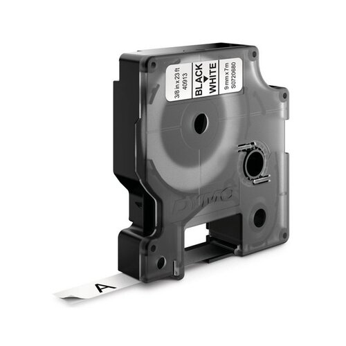 Dymo Trak za označevanje D1, Dymo (7 m x 9 mm, barva tiska: črna, barva traku: bela, umetna masa) Slike