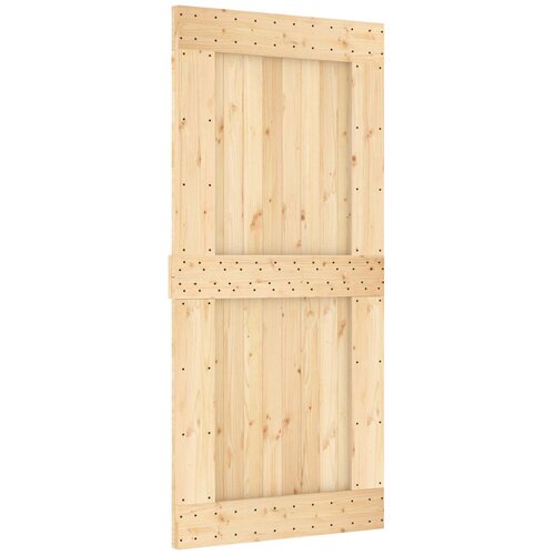  Klizna vrata NARVIK 95 x 210 cm (213,5 cm) Prirodna i crna Slike