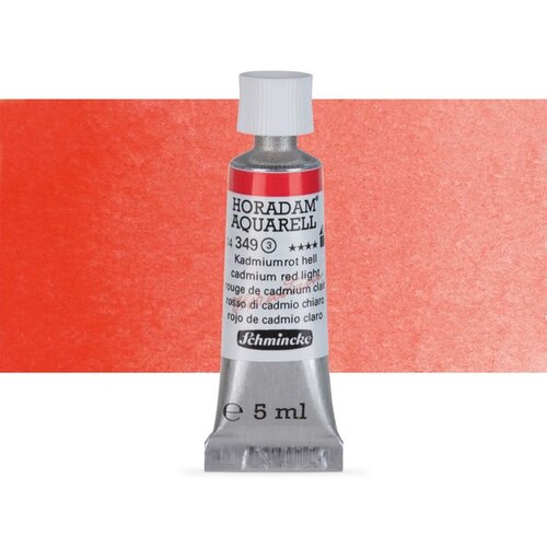  Akvarel boje u tubi Schmincke Horadam 5 ml | 349 Cadmium Red Light Slike