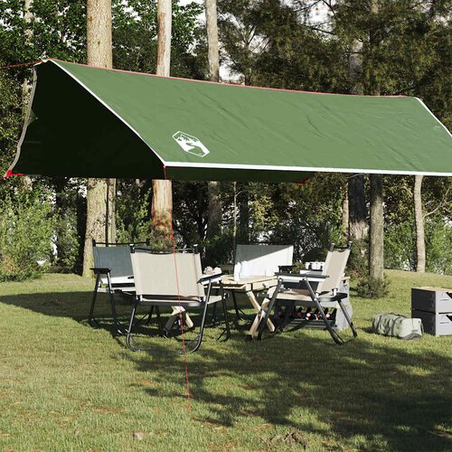 CERADA za kampiranje zelena 500 x 294 cm vodootporna Cijene