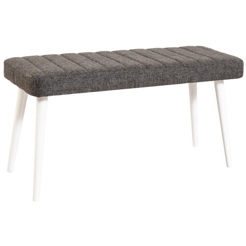 Woody Fashion stormi bench - white, anthracite whiteanthracite bench Cene