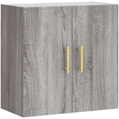 Maison Chic Stenska omarica - Zidna omarica siva sonoma 60x31x60 cm inženirski les iu1165, (22063352) Slike