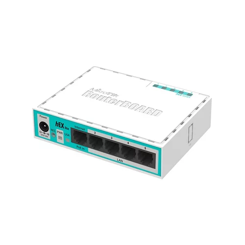 MikroTik Hex lite rb750r2 5-port 10/100 usmerjevalnik-router