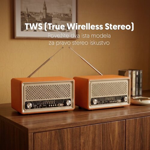 Retro Bluetooth radio 6690BT Slike