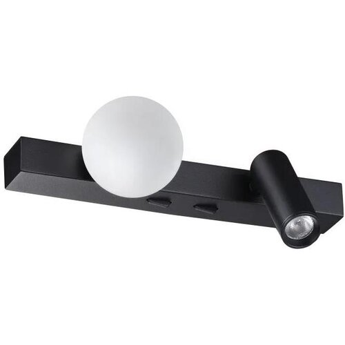 Ideal Lux led zidno svetlo ping pong 2xLED/3W/230V cri 90 crna Cene