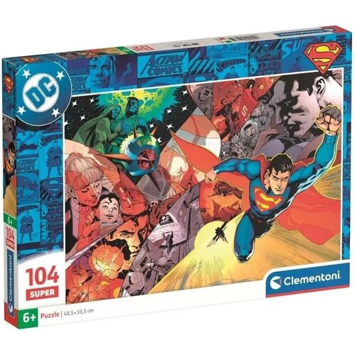 Clementoni DC Comics Superman herojski trenuci, puzzle od 104 dijela - Cijene