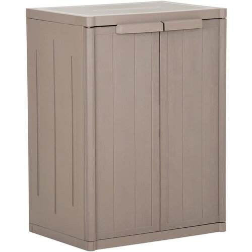 vidaXL Vrtna omara rjava 65x45x88 cm PP Cene